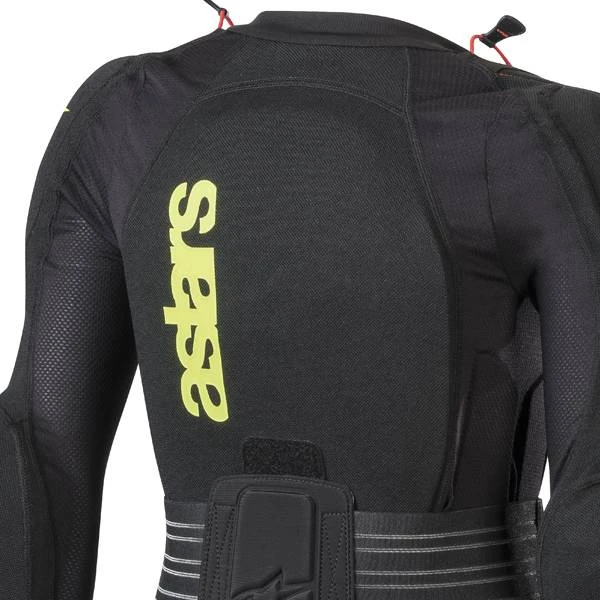 Alpinestars Kids Bionic Plus Black Fluo Yellow Protection Jacket - Image 4