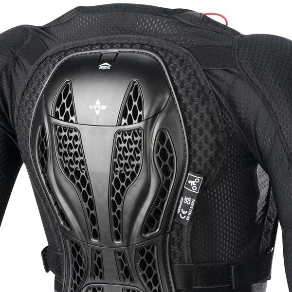 Alpinestars Kids Bionic V2 Action Black Red Protection Jacket - Image 4