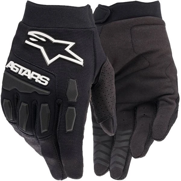 Alpinestars Kids Full Bore Black Gloves - Image 4