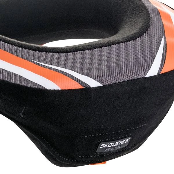 Alpinestars Kids Black Anthracite Orange Neck Roll - Image 4