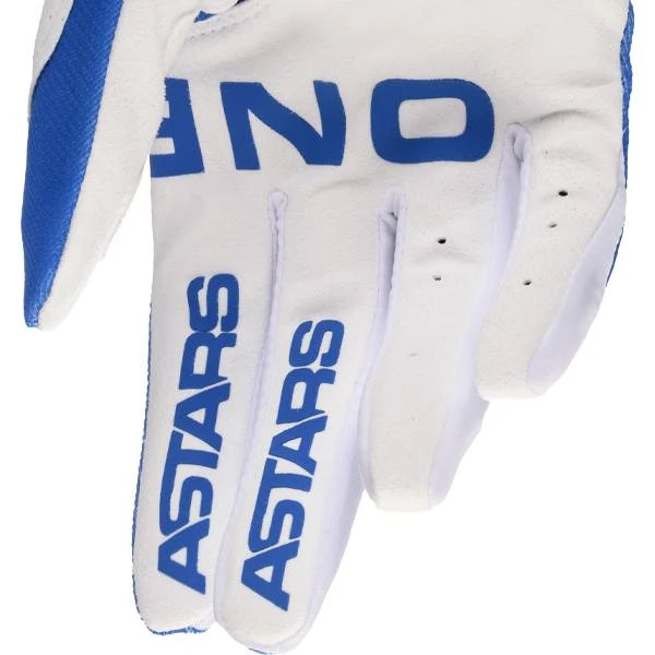 Alpinestars Kids Radar UCLA Blue White Gloves - Image 4