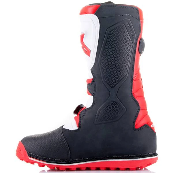 Alpinestars Tech-T Bright Red Black White Trials Boots - Image 4