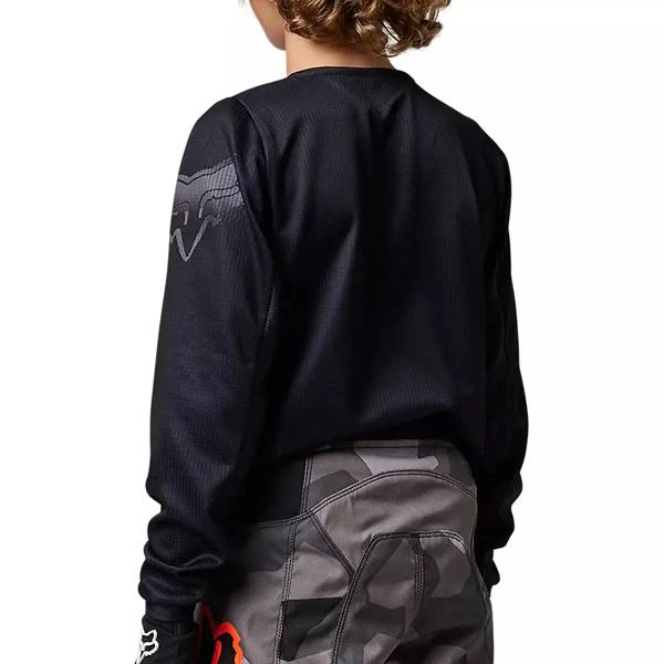 Fox Racing Kids 180 Blackout Black Black Jersey - Image 4