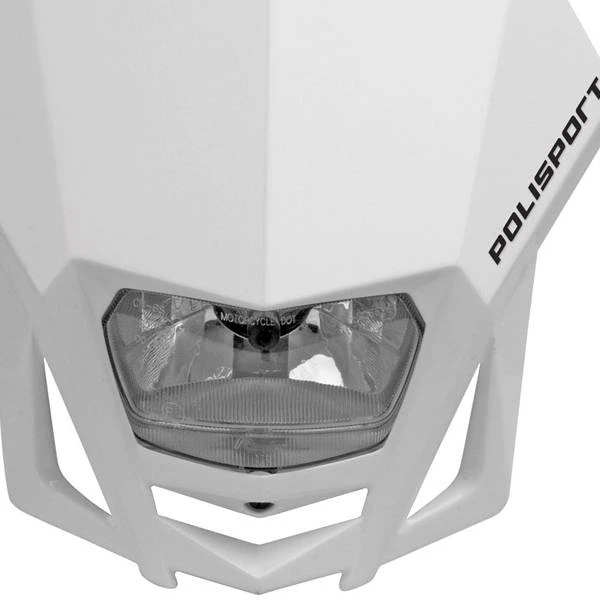 Polisport LMX White Headlight - Image 4