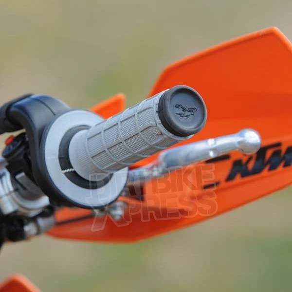 Renthal Dual Compound Half Waffle Blue Grips - Image 3