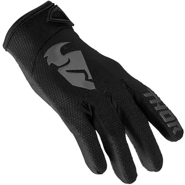 Thor Kids Sector Black Grey Gloves - Image 4
