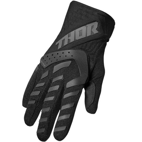Thor Kids Spectrum Black Black Gloves - Image 4