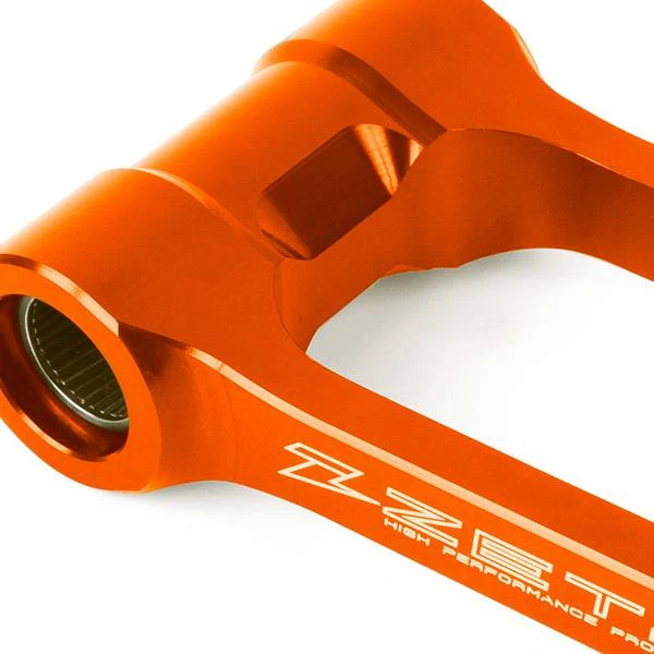 Zeta RSL Lowering Rear Linkage Kit - KTM Orange - Image 4