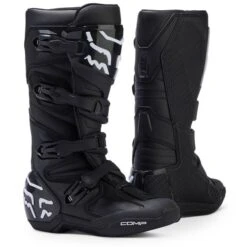 Fox Racing Youth Comp Black Motocross Boots