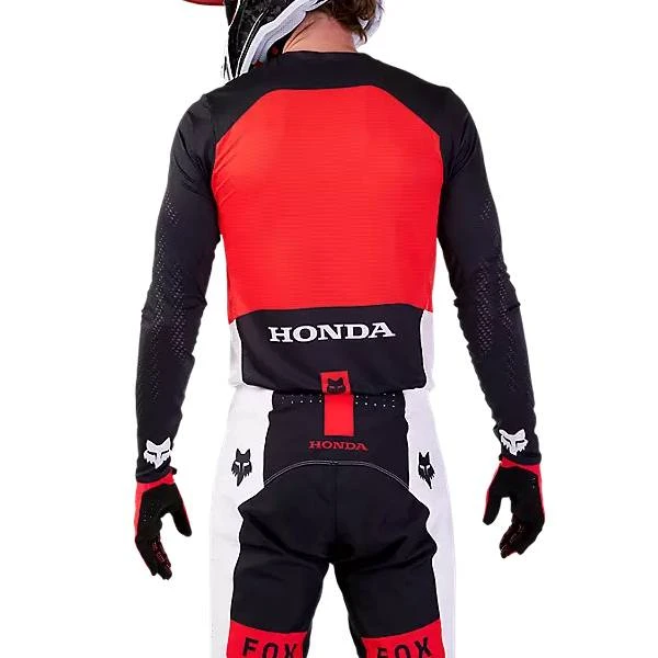 Fox Racing Flexair Honda Black White Jersey - Image 2