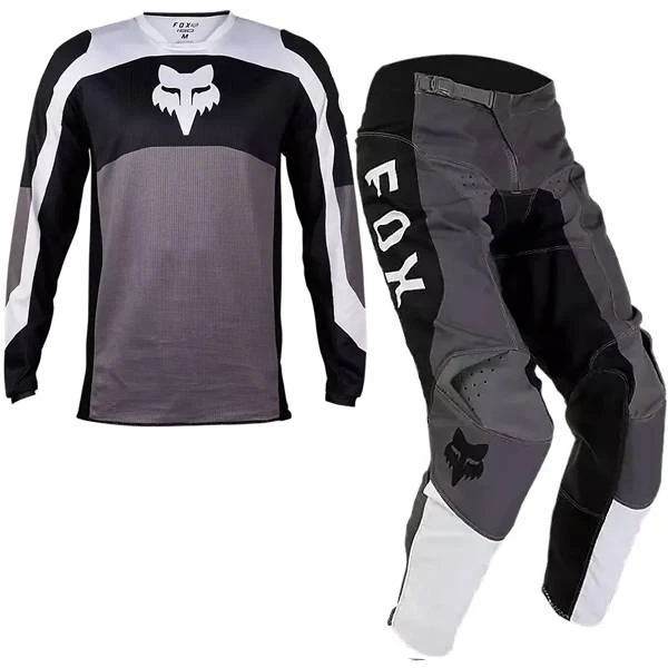 Fox Racing 180 Nitro Black Grey Kit Combo