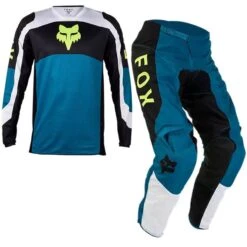 Fox Racing Youth 180 Nitro Maui Blue Kit Combo
