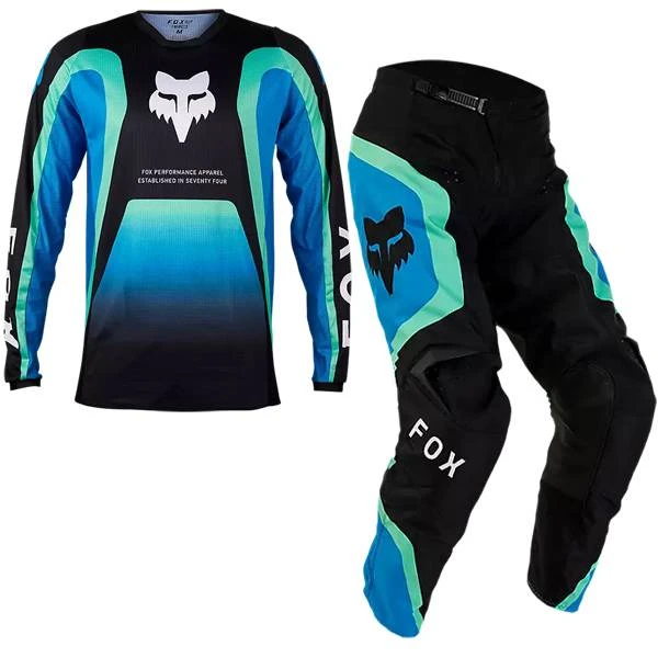 Fox Racing Kids 180 Ballast Black Blue Kit Combo