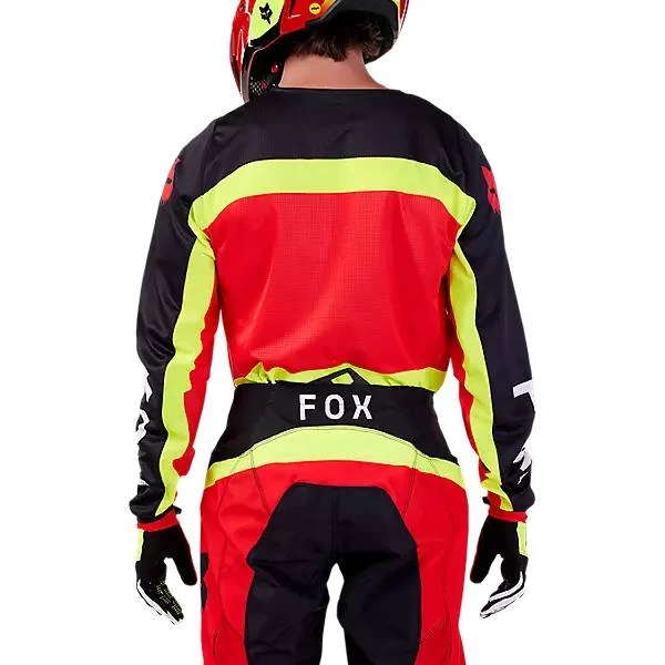 Fox Racing Kids 180 Ballast Black Red Jersey - Image 2