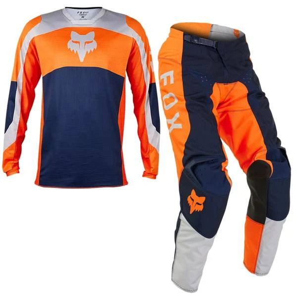 Fox Racing Youth 180 Nitro Flo Orange Kit Combo
