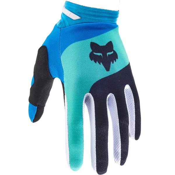Fox Racing Youth 180 Ballast Black Blue Gloves