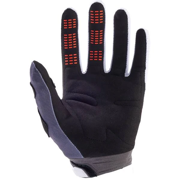 Fox Racing Youth 180 Ballast Black Grey Gloves - Image 3