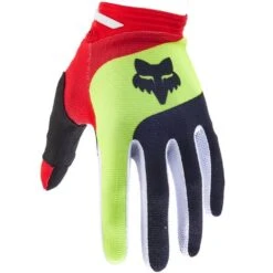 Fox Racing 180 Ballast Black Red Gloves