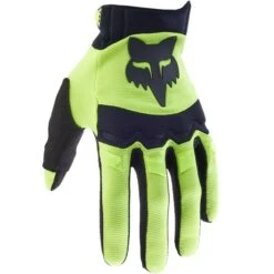 Fox Racing Dirtpaw Flo Yellow Black Gloves