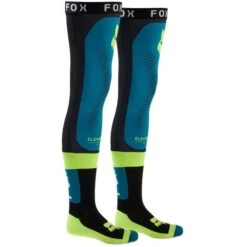 Fox Racing Flexair Maui Blue Knee Brace Socks