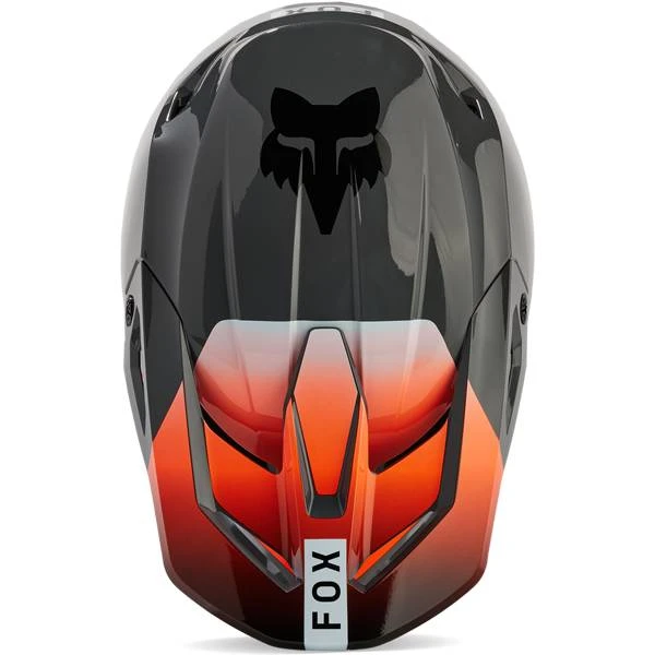 Fox Racing V1 Ballast Grey MIPS Motocross Helmet - Image 3
