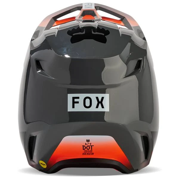 Fox Racing V1 Ballast Grey MIPS Motocross Helmet - Image 4