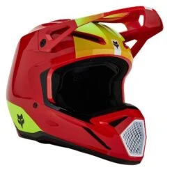 Fox Racing Kids V1 Ballast Flo Red Helmet