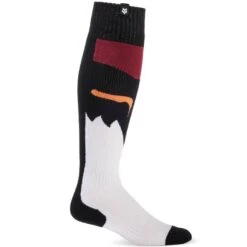 Fox Racing 180 Flora Black White Socks