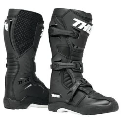 Thor Kids Blitz XR Black White Boots