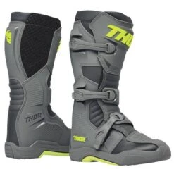 Thor Kids Blitz XR Grey Charcoal Boots