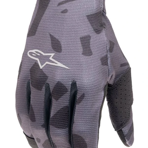 Alpinestars Kids Radar Magnet Silver Gloves - Image 3