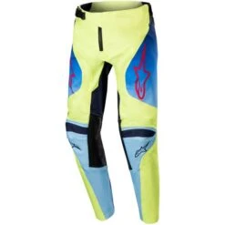 Alpinestars Kids Racer Hoen Yellow Fluo Blue Night Navy Pants