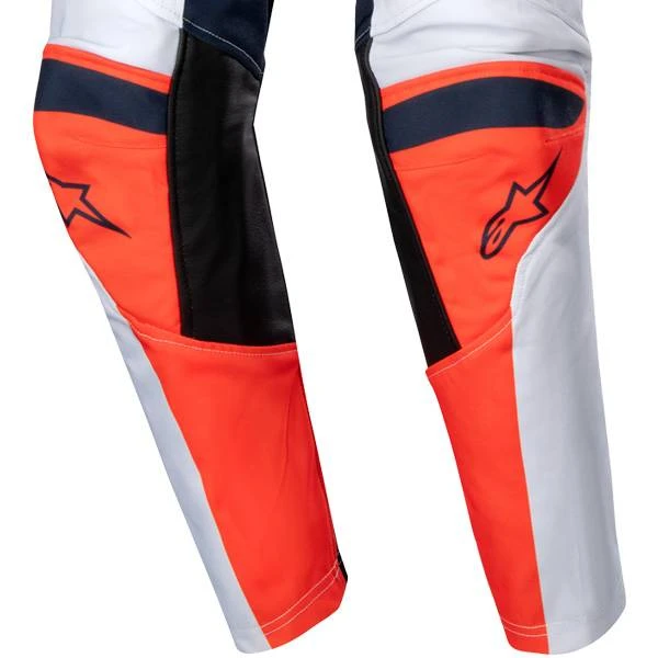 Alpinestars Kids Racer Hoen Light Grey Hot Orange Black Pants - Image 3