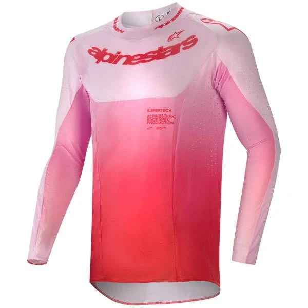 Alpinestars SuperTech Dade Red Berry Lilac Jersey