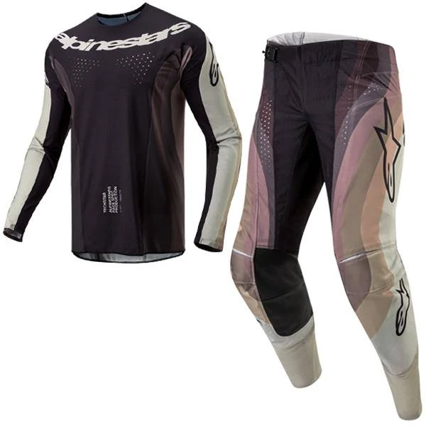 Alpinestars Techstar Pneuma Dark Sand Iron Dust Grey Kit Combo