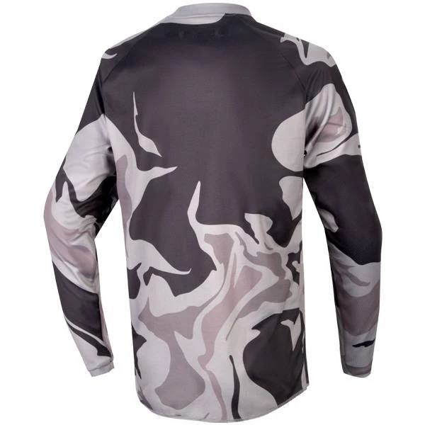 Alpinestars Kids Racer Tactical Cast Grey Camo Magnet Jersey - Image 3