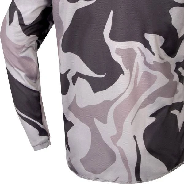 Alpinestars Kids Racer Tactical Cast Grey Camo Magnet Jersey - Image 4