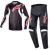 Alpinestars Kids Racer Lucent Black White Kit Combo
