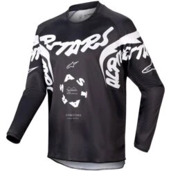 Alpinestars Kids Racer Hana Black White Jersey