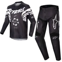 Alpinestars Kids Racer Hana Black White Kit Combo