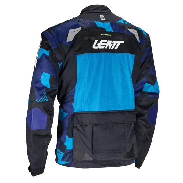 Leatt Moto 4.5 X Flow Enduro Blue Jacket - Image 3