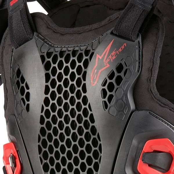 Alpinestars Bionic Action Kids Black White Red Chest Protector - Image 2