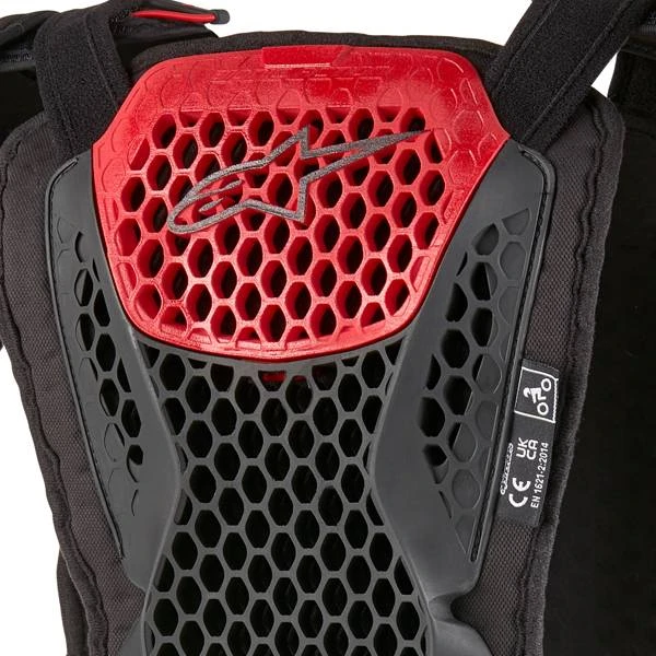 Alpinestars Bionic Action Kids Black White Red Chest Protector - Image 4