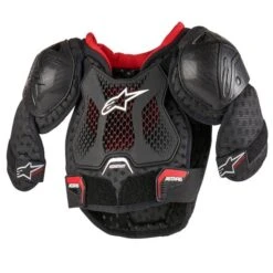 Alpinestars Kids Action Kickstart Black Red Chest Guard
