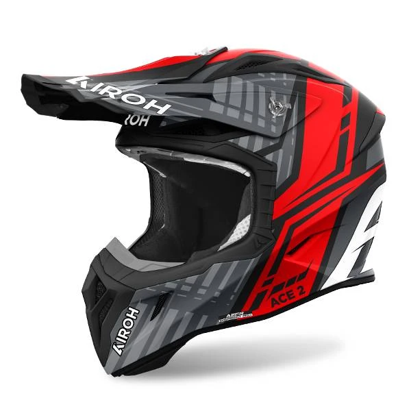 Airoh Aviator Ace 2 Proud Red Matt Helmet - Image 2