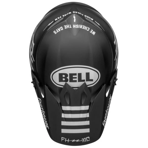 Bell MX9 MIPS Fasthouse Prospect Matte Black White Helmet - Image 4