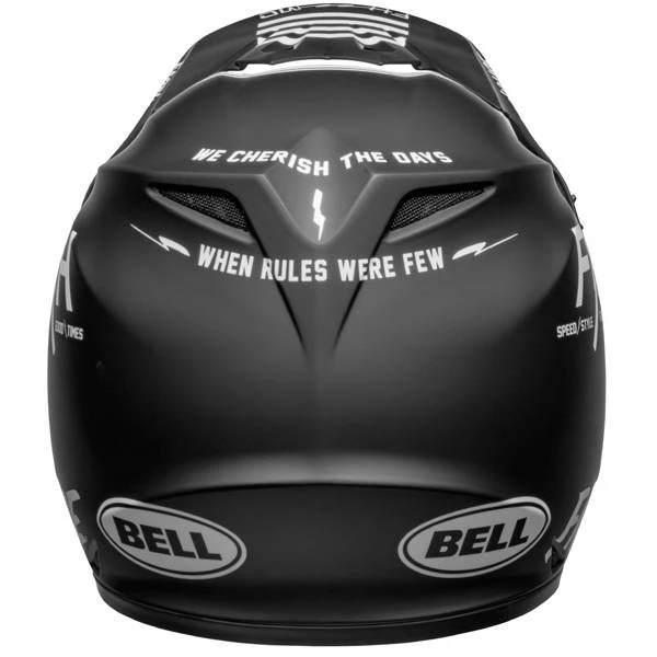 Bell MX9 MIPS Fasthouse Prospect Matte Black White Helmet - Image 2