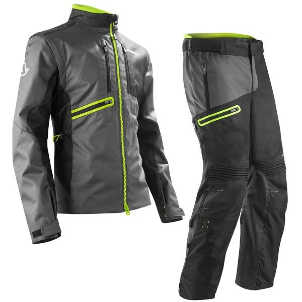 Acerbis Enduro One Enduro Suit - Black Fluo Yellow