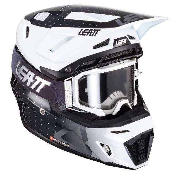 Leatt 8.5 V24 Black White Helmet