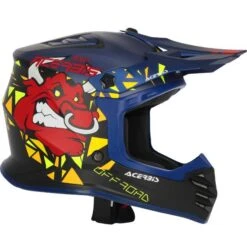 Acerbis Kids Profile Junior Blue Black Matt Helmet
